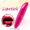 Vibratörler Sourcion Güçlü su geçirmez mini ruj vibratör, klitoris yetişkin seks oyuncağını canlandırıyor Kadınlar için Cinsel Rahatlatıcı