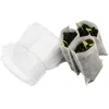 Jardinières Pots 100 Pcs Non-tissé Pépinière Sacs Plante Cultiver Ensemble De Semis Respirant 8x10cm TI99