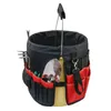 Bucket Tool Organizer Pouch Storage Bag 42 Grids Pocket Gardening Hand Planting Props Basket Garden Bags