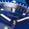 腕時計クロノスメンズシーダイバーウォッチサファイアステンレスNH35自動ムーブメントセラミックベゼル200m耐水性LUME 268X