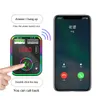 Araba Telefon Şarj Adaptörü F3 Evrensel Bluetooth Kablosuz Handsfree FM Verici Ses MP3 Müzik Çalar Çift USB PD 3.1A Renkli LED Arka Işık Ile Hızlı Şarj