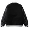 Lacible Hip Hop Baseball Jaquetas Casacos Varsity Casaco Homens Streetwear Letras Bordadas Jaqueta Bomber Harajuku Loose Unisex 211029