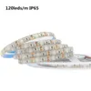 Strips DC 12V UV 395-405nm LED Strip Zwart Licht 3528 SMD Ultraviolet 60LED / M 120LED / M Waterdichte Tape Lamp voor DJ Fluorescentiepartij