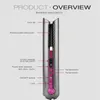 Professional Ceramic Flat Iron 2 in 1 Cordless Hair Straightener and Curler Rechargeable Wireless Straightene317n202E6709482