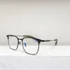 Okulary optyczne dla mężczyzn kobiet w stylu retro 6013 antybymowe światło soczewki kwadratowa płyta pełna rama z pudełkiem