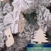 10 Pz / lotto Fiocco di neve Stella Stivali di Babbo Natale Campane Albero di Natale Appeso Ornamenti in legno Decorazioni natalizie per la casa Prezzo di fabbrica design esperto Qualità