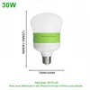 3Pcs NEW E27 LED Lamp Bulbs No Flicker 10W 20W 30W 40W 220V Bomlillas LEDS Ampoule Bulb For Indoor Home Kitchen Lighting