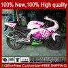 + Aprilia RSV RSV RS 250 RS250 RSV250 RS-250 RR RSV250RR 핑크 화이트 98-03 바디 23NO.127 RS250R 98 99 00 2001 2002 2003 RSV-250 1998 1999 2000 01 02 03 페어링 키트