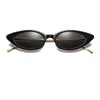 Damen Cat Eye Sonnenbrille Damen Markendesigner Mode Sonnenbrille mit kleinem Rahmen für Damen Trend Glasees UV400 O5