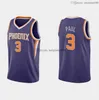 Chris Paul Jersey 2021-22フェニックスCity Basketball Jerseys男性青少年S-XXL在庫