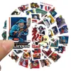 50 pcs Pack Mixed Car Stickers Ice hockey series For Laptop Skate Pad Bike Motorcycle PS4 Phone Bag Bagage Decal Pvc guitar refrigerador Decor