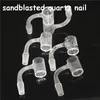 Полный песочный кусочек Quartz Banger Welding Nails для курения водопроводной трубы масла.