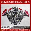 Suzuki gövdesi için enjeksiyon kalıp GSXR 600 750 CC 600CC 750CC GSXR600 K8 Bacardi BATS GSX-R750 88NO.18 GSXR-600 GSXR-750 08 09 10 GSXR750 GSX-R600 2008 2000 2010 OEM PERSASYON