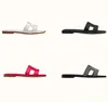 Luxe Designer Sliders Damessandalen Dames Slide Designers Schoenen Echt lederen slippers Damespantoffel met doosstofzak