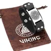 Hommes Viking Axe Bouclier Amulette Bracelet Jewlery -fit 20CM - 25CM Bracelet