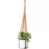 Modernals Leather Plant Hanger Krukor Växter Hangings Strap Modern Wall Tak Hanging For Flower Pot Indoor Outdoor Zyya994 1487 T24229701