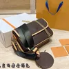 Flap Crossbody Handbag Old Flower Underarm Bag Vintage Wide Shoulder Strap Hhandbag Ladies Brown Circular Coin Wallet