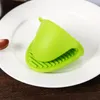 Pince à gant en silicone Gâteau Ustensiles de cuisson Résistant à la chaleur Pinces à main antidérapantes Pratique Four Micro-ondes Gant DH9541