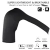 Compressione regolabile Supporto per spalla destra Brace Stabilizzatore per braccio in neoprene Protezione per fasciatura Ginocchiere per gomiti e maniche dolorose