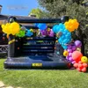 4x4m -13ftx13ft Hochzeit Weiße Hüpfburg Aufblasbare Weiße Jum Castle Erwachsene Türsteher Hochzeit Party Hüpfburg274d