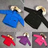 キッズデザイナーダウンコートウィンタージャケット少年ガールベビーアウターウェアジャケット厚い暖かい暖かいコート子供パーカーファッションクラシックパーカー