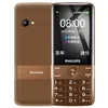 Téléphone portable d'origine Philips E518 4G LTE 512 Mo de RAM 4 Go de ROM Android 2,8 "écran 0,2 MP 2070 mAh longue veille téléphone portable intelligent pour parents plus âgés homme femme enfants enfants