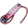 Automobili Fari 2x 24 V 6 SMD LED Camion Light Truck Trailer Side Marker Lampada Rosso Bianco