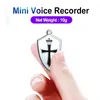 Digital Voice Recorder 140 32G Cross HD Mini Light Small Audio Audio Audio Dispositivo di registrazione audio DVR Musica MP3 Lettore