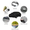 Uniwersalny Pełny samochód Czarny Outdoor Wodoodporny Śnieg Chronić 190T Cover Anti UV Sun Shadoodporne Akcesoria samochodowe