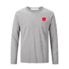 Fashion Men's T-Shirts Long Sleeve Cotton High Quality Long Sleeve Sweatshirt Red Heart Hip Hop Men Streetwear Causal Base Sh228D