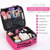 Nxy Cosmetic Bags Women Travel Professional Beautician Makeup Case Nail Tool Suitcase Cosmetics Brush Storage Box Organizer Female Bag 220303