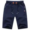 2021 Pantaloncini da jogging Maschile Pantaloni estivi Pantaloncini sportivi da uomo in cotone Tendenza Pantaloni larghi Pantaloni da spiaggia Pantaloni casual sottili Capris elasticizzati in maglia X0705