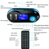 BT66 Schermo LCD veicolo Doppio adattatore per caricabatteria per auto USB Kit per auto Convertitore Bluetooth Lettore MP3 Trasmettitore FM Supporto vivavoce SD Nuovo di alta qualità