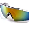 Lunettes de soleil de cyclisme classiques Dazzle Color Lunettes de soleil pour hommes aux États-Unis Onepiece Black Dark Lens Cool Design Sunshades Sports de plein air Mot6049986