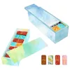 Craft Tools Dominoes Epoxy Harts Mold Storage Box Silikon DIY Crafts Jewelry Case Holder Casting Drop239C