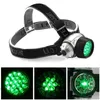 Headlamps HobbyLane 19 LEDs Headlamp High Intensity Green Lights 4 Model Night Cycling Outdoor For Men