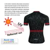 Sudu Cycling Jersey Set 2021 Black and Red Cycling Set Set Rower Team Koszulki Męskie rower z krótkim rękawem noś Summer Premium Clothi298k