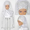 bridal hijab veil