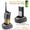 Walkie Talkie Hyt TC-610 VHF 136-174MHz 1200mAh 표준 배터리 휴대용 양방향 라디오