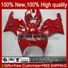 Bodywork all glossy red Body For KAWASAKI NINJA ZX-750 ZX7R ZX750 ZX 7 R ZX 750 28HC.156 ZX 7R 1996 1997 1998 1999 2000 2001 2002 2003 ZX-7R 96 97 98 99 00 01 02 03 OEM Fairing