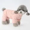 Puppy Small Dog Kombinezon Wysokiej Jakości Ciepłe Odzież Dog Zima Pet Coat Outfit Yorkshire Pomorski Bichon Pudel Odzież Dog 211007