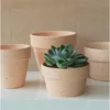 Planters & Pots Succulent Cactus Flower Pot Ceramic Nordic Terracotta Plant Macetas De Ceramica Desk Office Decor Doniczka Ceramiczna