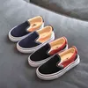 Kanfas barn skor barn pojke sneakers klassisk lattice styrelse skor barn flickor våren mode märke barn skor tenis infantil 210329