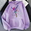 Women's Hoodies & Sweatshirts Little Dragonfly Streetwear Hoodie Sudaderas Harajuku Aesthetic White Tops Women 2021 Autumn Winter Fashion Sw