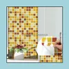 Wallpapers D￩cor Home Garden Wallpaper 20 * 240Cm Wandaufkleber Wasserdicht Hitzebeständig Selbstklebend Anti-Öl-Entfernbar Up Square Mos