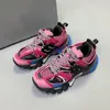 Nieuwe Mode Casual Mannen Schoenen Track1 Spliced ​​Mesh Sneakers voor Dames Triple Sports Clear Sole Topkwaliteit Training Dad Shoes MKJ00003