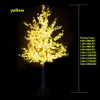 Juldekorationer LED Cherry Blossom Tree Light 1.2m 1.5m 1.8m Nyår Bröllop Luminaria Dekorativa trädgrenar Lampa Utomhusbelysning