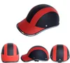 Motorcykelhjälmar Baseball Cap Moto Half Face Bike Cykling Hjälm Casco Protective ABS Läder Gorras de Beisbol