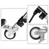 3Pcs C-Stand Swivel Caster Wheel Set 25MM Diameter For Photography Century Foldable Light Stand Tripod Magic Leg