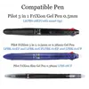 LifeMaster Pilot Frixion Ball Gel Multi Pen Refill 0,5 mm 0.38 mm 6 Wkłady / lot (2 pakiety) Czarno / czerwony / Niebieski / Zielony FBtrF30EF 210330